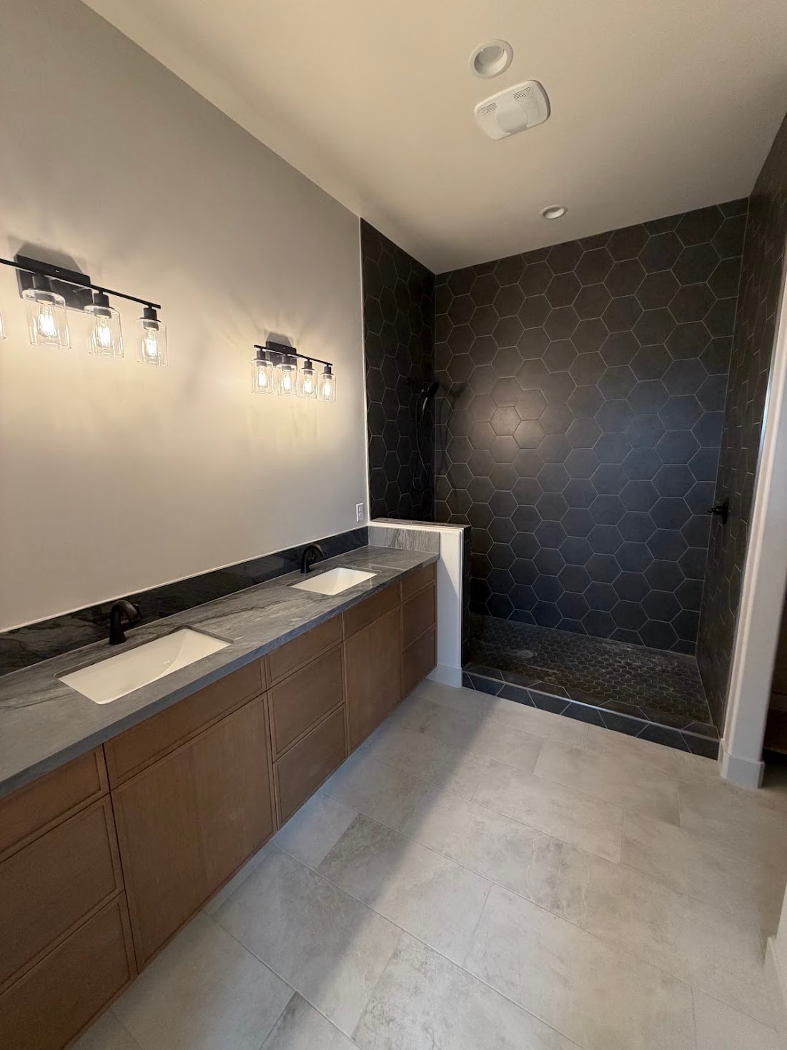 Bathroom remodel plumbing by MBR Construction Services in St. George